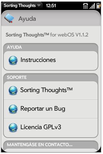 Webos in Spanish .